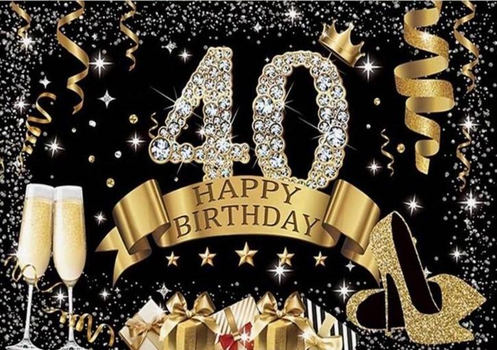 Versiering 40 jaar, Tickets en Kaartjes, Evenementen en Festivals, Eén persoon