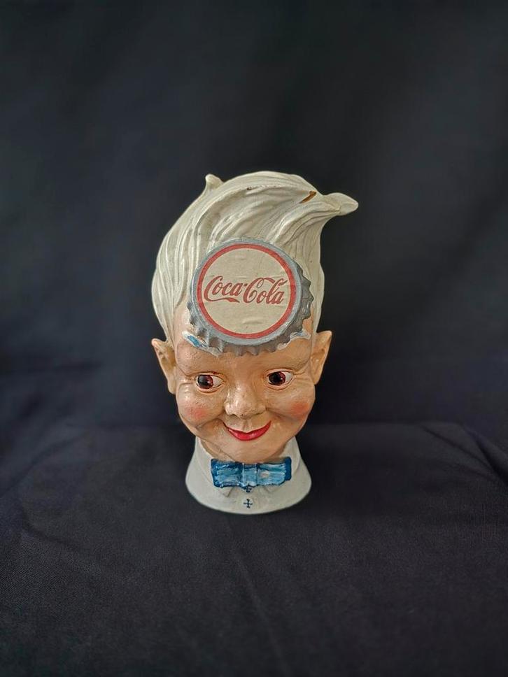 Coca Cola oud vintage spaarpot, prachtig ontwerp  Coca Cola,, Verzamelen, Spaarpotten, Zo goed als nieuw, Ophalen of Verzenden