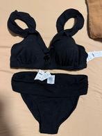 Zwarte bikini top 44 broekje 40, Ophalen of Verzenden, Nieuw, Zwart, Bikini