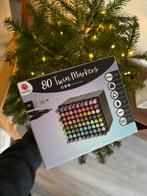 Alcohol twin markers 80 stuks!, Hobby en Vrije tijd, Tekenen, Ophalen of Verzenden, Nieuw, Potlood of Stift