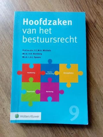Hoofdzaken van het bestuursrecht beschikbaar voor biedingen
