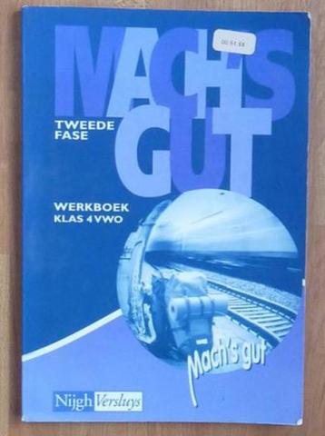 ISBN 9042508191: Mach's gut, werkboek 4 vwo beschikbaar voor biedingen