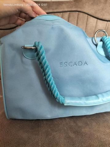 Escada dames tas – blauw – tweedehands
 beschikbaar voor biedingen