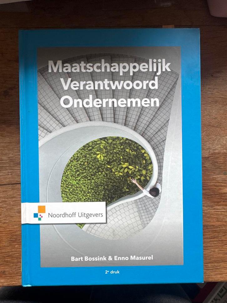 Studieboek Maatschappelijk Verantwoord Ondernemen - Nieuw, Boeken, Economie, Management en Marketing, Nieuw, Economie en Marketing