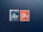 Algerije Postzegels - Republique Francaise, Ophalen of Verzenden, Gestempeld