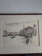Venetië Aquarel Jan Corthals 1964, Antiek en Kunst, Ophalen of Verzenden