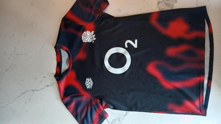 Engeland rugby shirt maat s, Sport en Fitness, Rugby, Zo goed als nieuw, Kleding, Ophalen of Verzenden