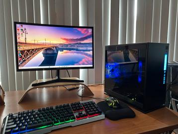 Gaming PC Medion Erazer P10 + monitor + muis & toetsenbord beschikbaar voor biedingen