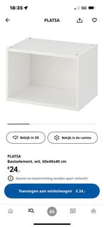 Ikea platsa kast, Huis en Inrichting, Ophalen, Met deur(en), 50 tot 100 cm, Zo goed als nieuw