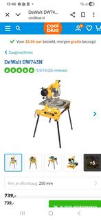 De walt flip over zaag machine....., Doe-het-zelf en Verbouw, Gereedschap | Zaagmachines, Ophalen of Verzenden, Zo goed als nieuw