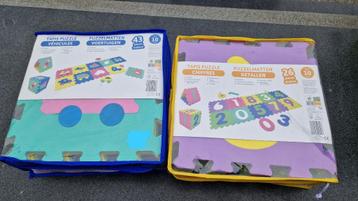 Puzzelmatten 2x beschikbaar voor biedingen