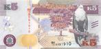 Zambia 5 Kwacha 2015 Unc pn 57a, Ophalen of Verzenden, Zambia, Los biljet