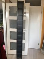 Ikea Gnedby CD/DVD kast zwart, Ophalen, Zo goed als nieuw, Hout, Cd's of Dvd's