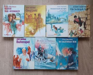 Evert Hartman - 7 boeken - zo goed als nieuw beschikbaar voor biedingen