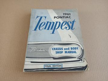 Werkboek/ Shop Manual: Pontiac Tempest (1961) USA    beschikbaar voor biedingen