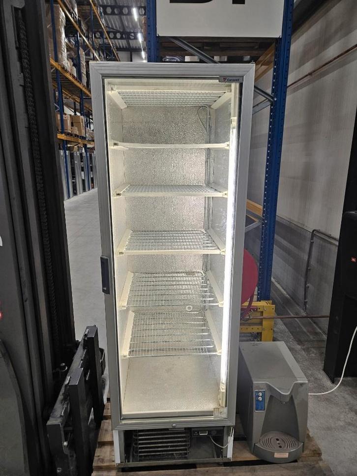 Caravell Vertical vriezer C Pentane Model 366 – glasdeur, Witgoed en Apparatuur, Vriezers en Diepvrieskisten, Gebruikt, Vrijstaand