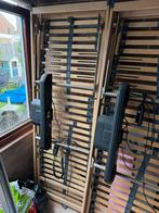 2 elektrische latenbodems voor een bed van 1.40, Ophalen, Tweepersoons, 140 cm, Zo goed als nieuw