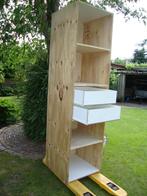 houten open kast met laden, Ophalen, Gebruikt