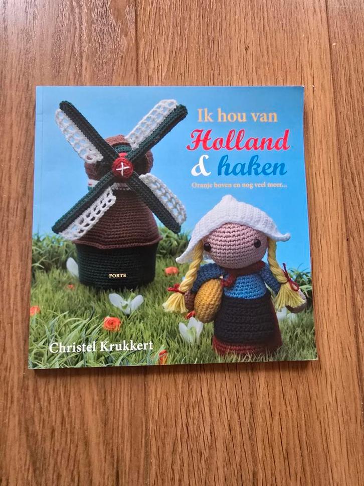 Christel Krukkert - Ik hou van Holland & haken, Boeken, Hobby en Vrije tijd, Zo goed als nieuw, Breien en Haken, Ophalen of Verzenden