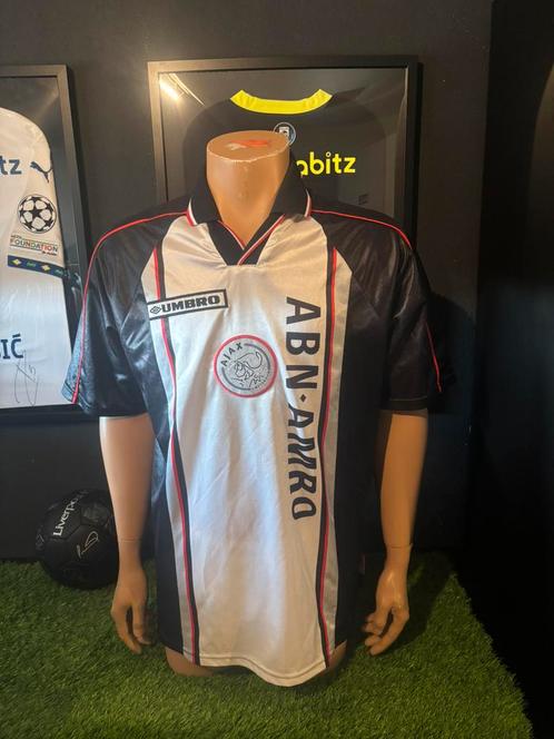 Ajax uitshirt 1998/1999, Sport en Fitness, Voetbal, Gebruikt, Shirt, Maat XL, Ophalen of Verzenden