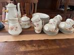 Compleet Theeservies met Rozenmotief - Livas, Ophalen of Verzenden
