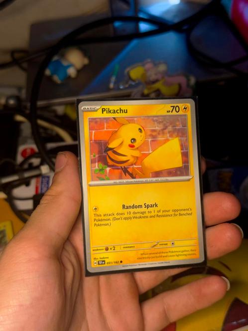 Pikachu TEF 051, Hobby en Vrije tijd, Verzamelkaartspellen | Pokémon, Zo goed als nieuw, Losse kaart, Ophalen of Verzenden