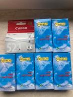 Te Koop : Canon 520/521 (N.V.) cartridges, Ophalen of Verzenden, Nieuw, Cartridge, 123inkt nl