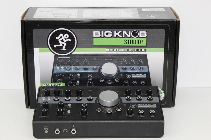 ZGAN Mackie Big Knob Studio + Monitor controller / interface, Audio, Tv en Foto, Professionele Audio-, Tv- en Video-apparatuur