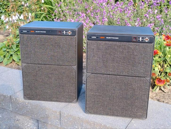 Radiola 22RH544 MFB speakers, Audio, Tv en Foto, Luidsprekers, Zo goed als nieuw, Front, Rear of Stereo speakers, Minder dan 60 watt