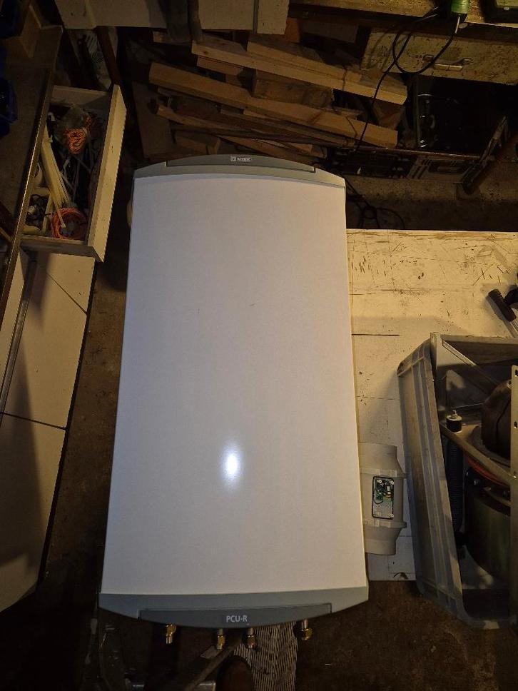 Zgan Nibe indirecte gestookte boiler PCU-R 80, Doe-het-zelf en Verbouw, Geisers en Boilers, Zo goed als nieuw, Boiler, 20 tot 100 liter