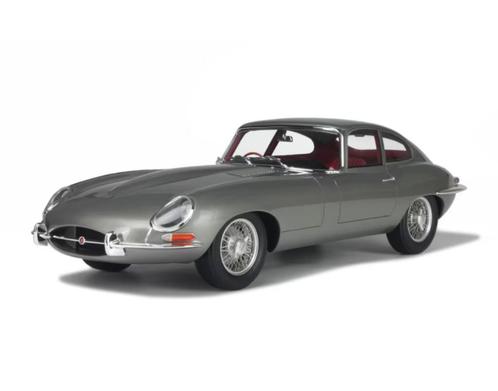 Jaguar E-Type Coupe 4.2 grijs met. GT Spirit ref. GT089 1/12, Hobby en Vrije tijd, Modelauto's | 1:5 tot 1:12, Nieuw, Auto, 1:9 t/m 1:12