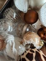 kerstballen pakket glas en onbreekbaar ca 50 stuks in 1 koop, Diversen, Kerst, Ophalen