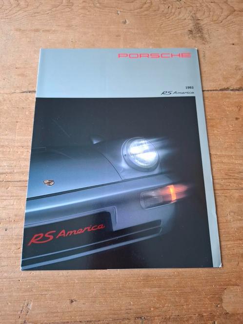 Porsche 911 RS America folder - 1993, Boeken, Auto's | Folders en Tijdschriften, Zo goed als nieuw, Porsche, Ophalen of Verzenden