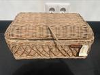 Riviera maison mand broodmand rustic rattan riet, Huis en Inrichting, Woonaccessoires | Schalen en Manden, Ophalen, Gebruikt, Mand
