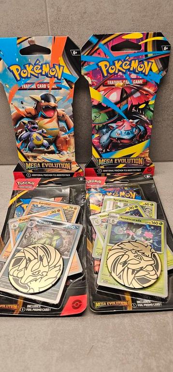 Mega Evolution Booster & Blister Pack Lot beschikbaar voor biedingen