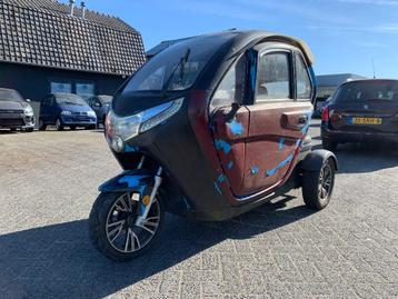Elektrische 3 wieler bromfiets OPKNAPPER 45 km Brommobiel beschikbaar voor biedingen
