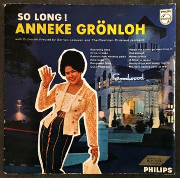 LP Anneke Gronloh So Long ! 1962 Indonesie Jazz  beschikbaar voor biedingen