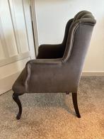 Fauteuil (2x), bruin, Ophalen, Hout, Gebruikt, 50 tot 75 cm