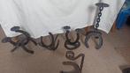 Hoefijzer kandelaars / wand planten houder /hanger, e.d., Huis en Inrichting, Woonaccessoires | Kandelaars en Kaarsen, Ophalen of Verzenden