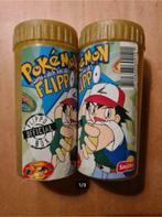 Gezocht: Pokémon kokers, groen en een paarse variant, Verzamelen, Flippo's, Ophalen of Verzenden, Spiek, Losse flippo's