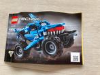Lego technic megalodon monster jam, Ophalen of Verzenden, Zo goed als nieuw