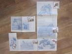 6 Verschillende borduur telpatronen paarden + kleurcode DMC, Hobby en Vrije tijd, Ophalen of Verzenden, Nieuw, Handborduren, Patroon