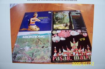 8 LP'S INDIE'SE LP'S 0.A. KROTJONG-GEORGE-DE FRETES-BEN STRI beschikbaar voor biedingen