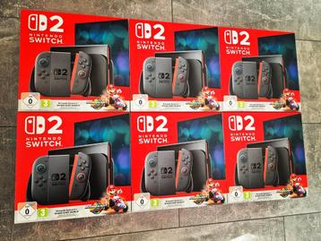 Nintendo Switch 2 met Mario Kart World (Nieuw + Factuur) beschikbaar voor biedingen