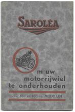 Sarolea 350, 500 600 cc handboek handleiding (6103z), Overige merken