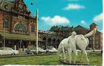 Groningen- -Station met Peerd van Ome Loeks., Verzamelen, Verzenden, 1960 tot 1980, Gelopen, Groningen