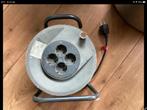 25 meter kabel haspel. Voor professionele gebruik., Ophalen of Verzenden, Gebruikt, Stopcontact