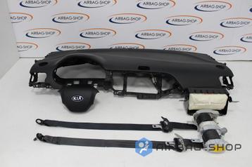 Kia Picanto 2011 / 2017  Airbagset met dashboard Airbag set beschikbaar voor biedingen