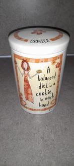 Te koop zgan John Johnson Brothers Born to Shop cookies pot, Ophalen of Verzenden, Zo goed als nieuw