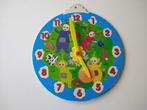Teletubbie klok om klokkijken te leren 28 cm in doorsnede, Kinderen en Baby's, Speelgoed | Educatief en Creatief, Ophalen of Verzenden